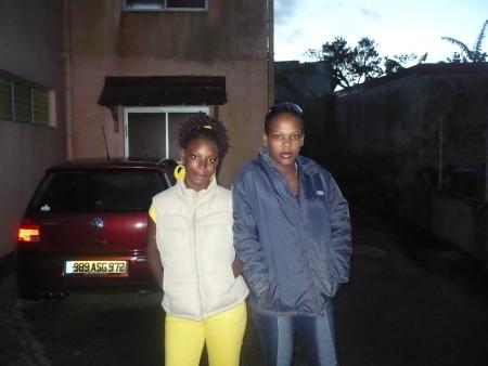 me voisi avec ma sista on &eacute;tais o morne rouge vrm il fesais tlm froid kon avais limpr&eacute;sion d&egrave;tre en france lol mdr